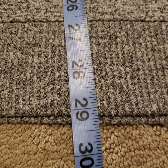 Lucky Brand Sweater Women's Large L Gray Western Split Hem V-Neck Long Sleeve - Picture 6 of 9